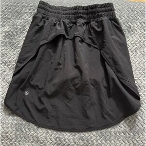 Lululemon Women's‎ Hotty Hot Skort Athletic Running Tennis Golf Black Size 2